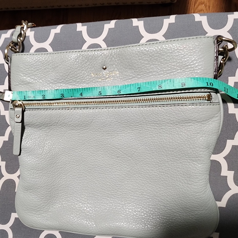 Kate Spade Pebbled Leather Crossbody Purse - Picture 10 of 11
